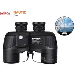 Astro Nautic 7x50 WP marinekikkert m/kompas
