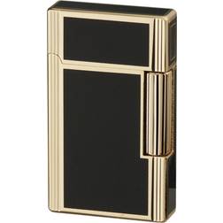 Jean Claude flint lighter "Dustin" sort/guld kvalitets lighter