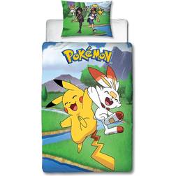 Licens Pokemon Duvet Cover 2 in 1 Bedding Set 140x200cm