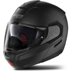 Nolan Classic N-Com Klapphelm - Schwarz