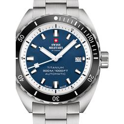Swiss Military Swiss military sma34100.03 diver titanium automatik 42mm 30atm