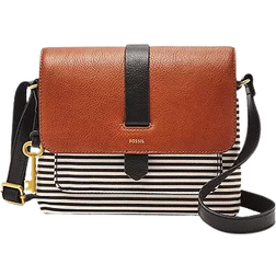 Fossil Kinley Small Crossbody - Black Stripe