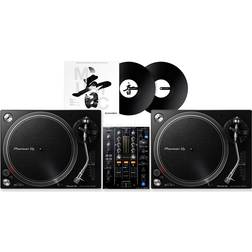 Pioneer DJ 2 x Pioneer DJ PLX500 & DJM-450 Bundle inc. Rekordbox & Control Vinyl