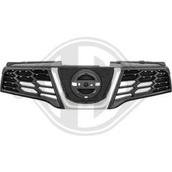 Diederichs Griglia Radiatore 6045940 nero Bordo cromato NISSAN: Qashqai Qashqai 2 I