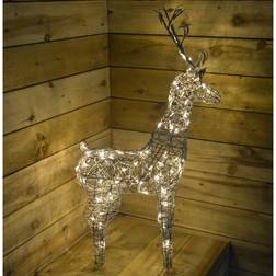 Kaemingk Reindeer Decoration Christmas Lamp 10cm