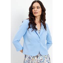 IN FRONT Lea Jacket Blazer 15576 Light Blue XXLARGE