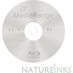 MediaRange Blu-ray Disc BD-R 25 Go 1-6x Speed Jewel case 1pcs