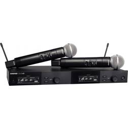 Shure SLXD24D/SM58-K59 Dubbla Trådlösa Handhållna Mikrofonsystem
