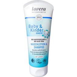 Lavera Baby & Kinder Sensitiv Waschlotion & Shampoo 200ml