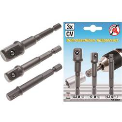 BGS DIY Slagadaptersats 6,3 mm 1/4 4026947082042