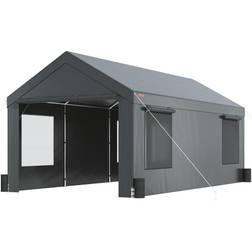 VEVOR Garage Tent 180 g/m² (Building Area ), Extension