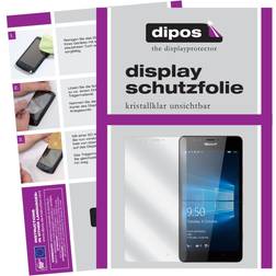 Dipos Dipos Displayschutzfolie Crystalclear 6 Stück, Microsoft Lumia 950 Smartphone Schutzfolie