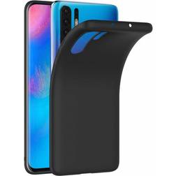 ExpressVaruhuset Huawei P30 Pro Gummibelagd Mattsvart Silikon Skal