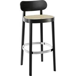 Thonet 118 H Barkruk Met Vlechtwerk 94cm