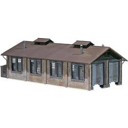 Faller Engine Shed 2 Road Model Kit I HO Gauge 120165