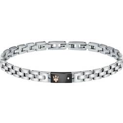 Maserati Armbånd Rustfrit Stål JM221ATY05 Man Stainless Steel Silver 21