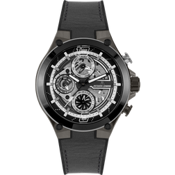 Jacques Lemans Manchester 1-2150A 44 mm Analog Kvarts Mineralglas Black/Silver 44 mm