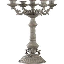 A Lot Decoration 5-Arm Candelabra Antique Gray Ljusstake 40cm