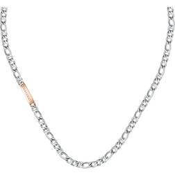 Maserati Necklace - Silver/Rose Gold