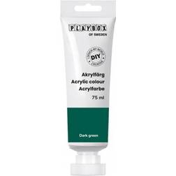 PlayBox Acrylic Colour Dark Green 75ml