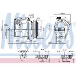 Nissens AC kompressor 890049