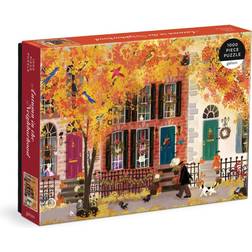 Galison Autumn in The Neighborhood 1000 Pieces