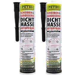 Petec scheiben- & karosseriedichtmasse kartusche abtupfbar 310ml 83300