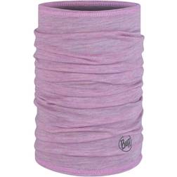 Buff merino lightweight kinderhalstuch rose