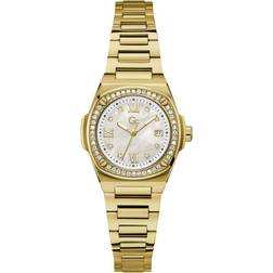 GC Guess Analog Quarz mit Edelstahl Armband Z12005L1MF