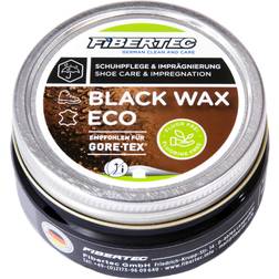 Fibertec Black Wax Eco skovax för skoimpregnering och lädervård, svart, ml, svart, ml