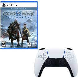Sony PS5 GOW: Ragnarok Game with DualSense Controller