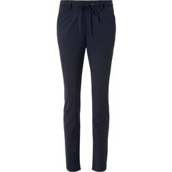 Tom Tailor Bukser Med Lægfolder - Navy