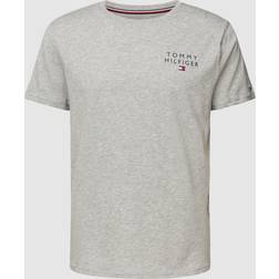 Tommy Hilfiger Original Mit Logo Lounge T-shirt - Light Grey Heather