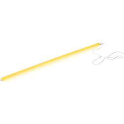 Hay Neon Tube Yellow Floor Lamp 150cm