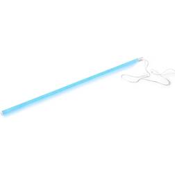 Hay Neon Tube Ice Blue Floor Lamp 150cm