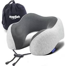 Napfun Travel Neck Pillow Grey (28x28cm)