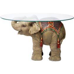 Design Toscano Jaipur Elephant Festival Indian Coffee Table 76.2cm