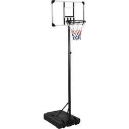 vidaXL Basketball Hoop Transparent 235-305cm