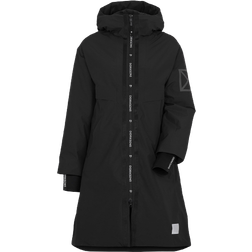 Didriksons Aino Logo Parka - Black