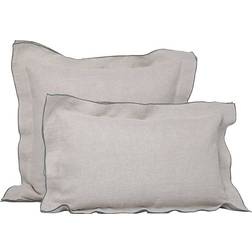 Mille Notti Siena Kuddöverdrag Grön, Beige (50x30cm)