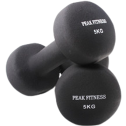 Peak Neoprene Dumbbells 2x5kg