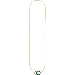 Jane Kønig Bermuda Necklace - Gold/Green