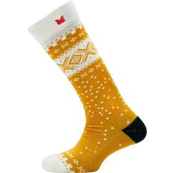 Dale of Norway Cortina Wool Socks High - Yellow