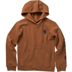 Carhartt Boy's L/S Graphic Hoodie - Brown (CA6272-D15)