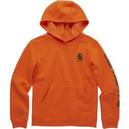 Carhartt Boy's L/S Graphic Hoodie - Vibrant Orange (CA6272-E165)