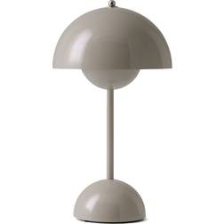 &Tradition Flowerpot VP9 Grey/Beige Lampe de table 29.5cm