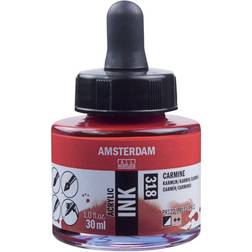 Amsterdam Acrylic Ink Bottle Carmine 30ml