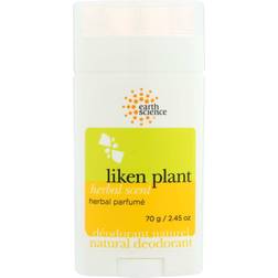 Earth Science Liken Plant Natural Deo Stick Herbal Parfume 2.5oz