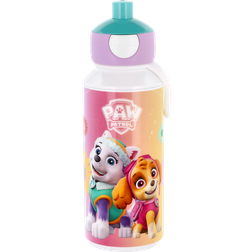 Mepal Gourde Pop-up Campus Gourde Étanche pour L'école Gourde Réutilisable pour Enfant Sans BPA et Lavable au Lave-Vaisselle 400 ml Paw Patrol Girls