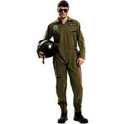 My Other Me Déguisement Top Gun Homme Vert 202627 Unimasa